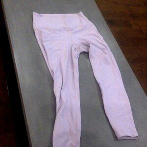 LULULEMON LEGGINGS LIGHT PINK